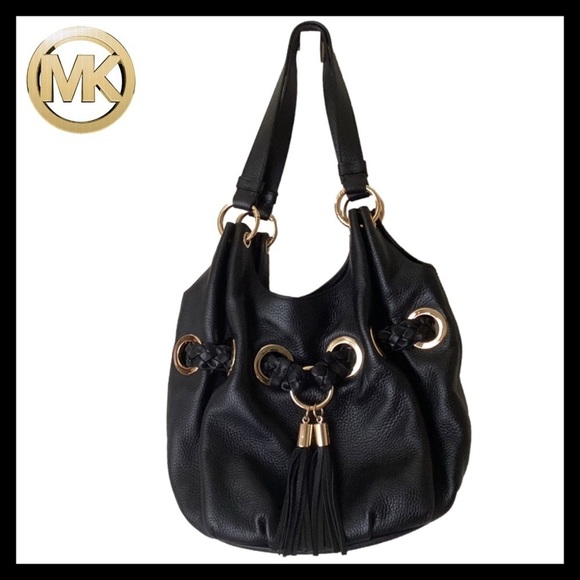 MICHAEL KORS Braided Grommet 
Large Shoulder Bag - Picture 2 of 13